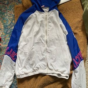 juicy jacket oversized light wind breaker